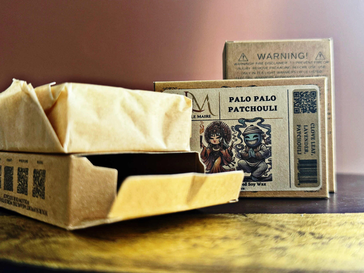 Soy Wax Melt: Palo Palo Patchouli | Le MaireWax MeltLe Maire