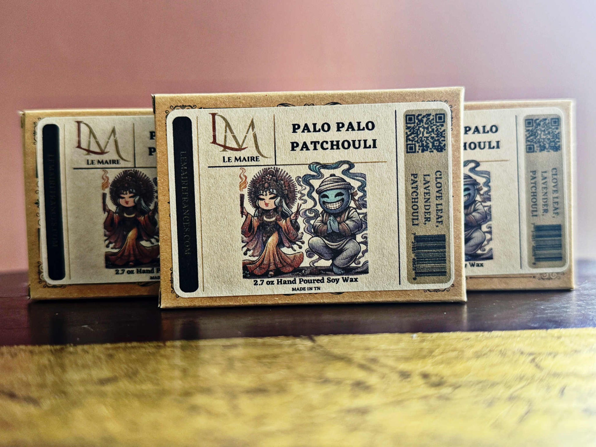 Soy Wax Melt: Palo Palo Patchouli | Le MaireWax MeltLe Maire
