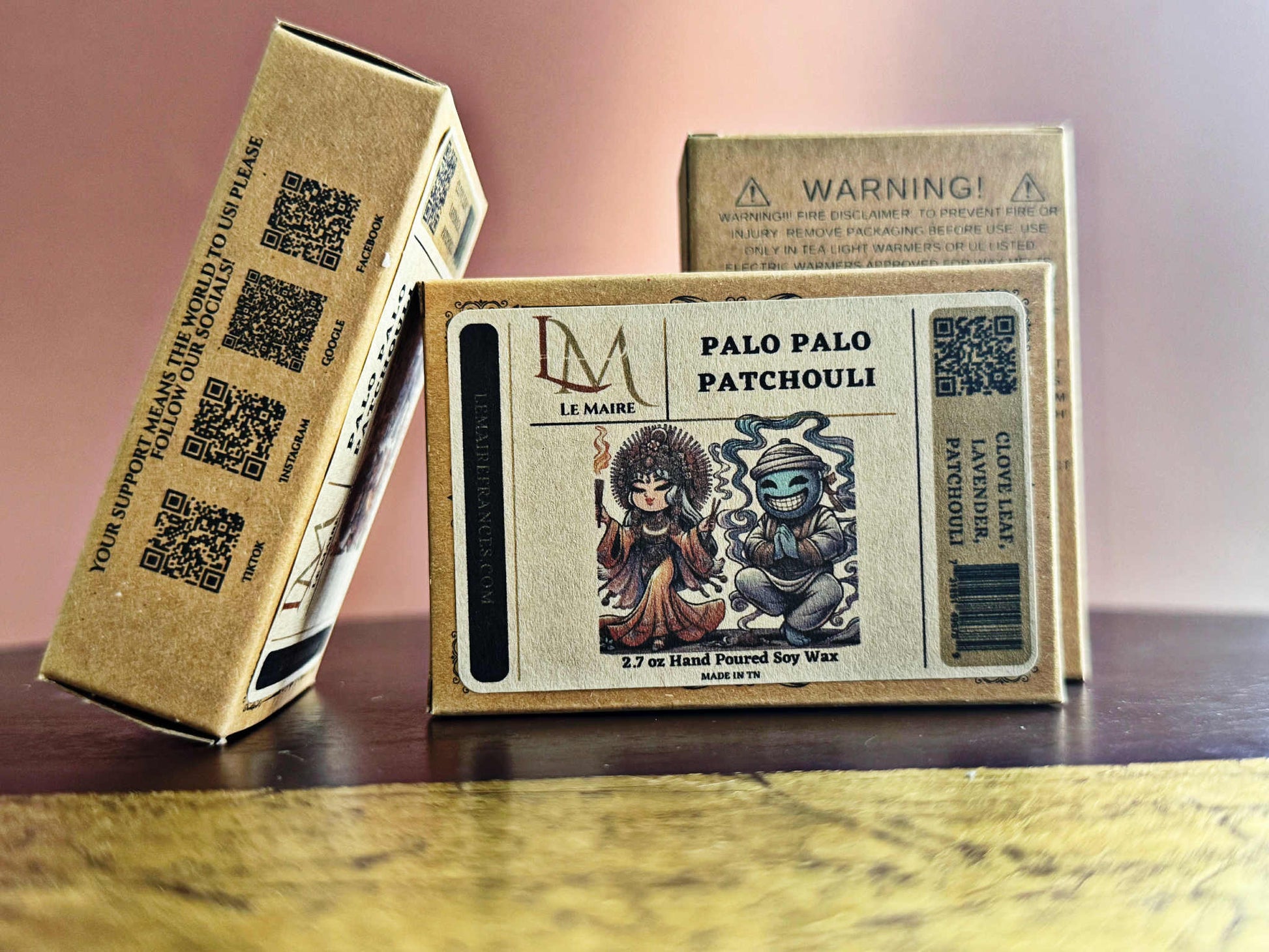 Soy Wax Melt: Palo Palo Patchouli | Le MaireWax MeltLe Maire