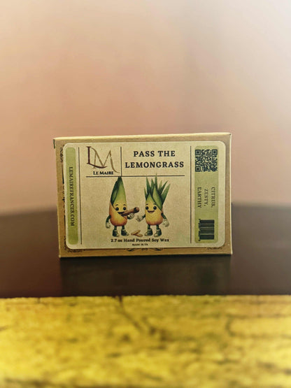 Soy Wax Melt: Pass the Lemongrass | Le MaireWax MeltLe Maire