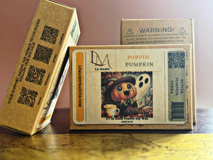 Soy Wax Melt: Poppin Pumpkin | Le MaireWax MeltLe Maire