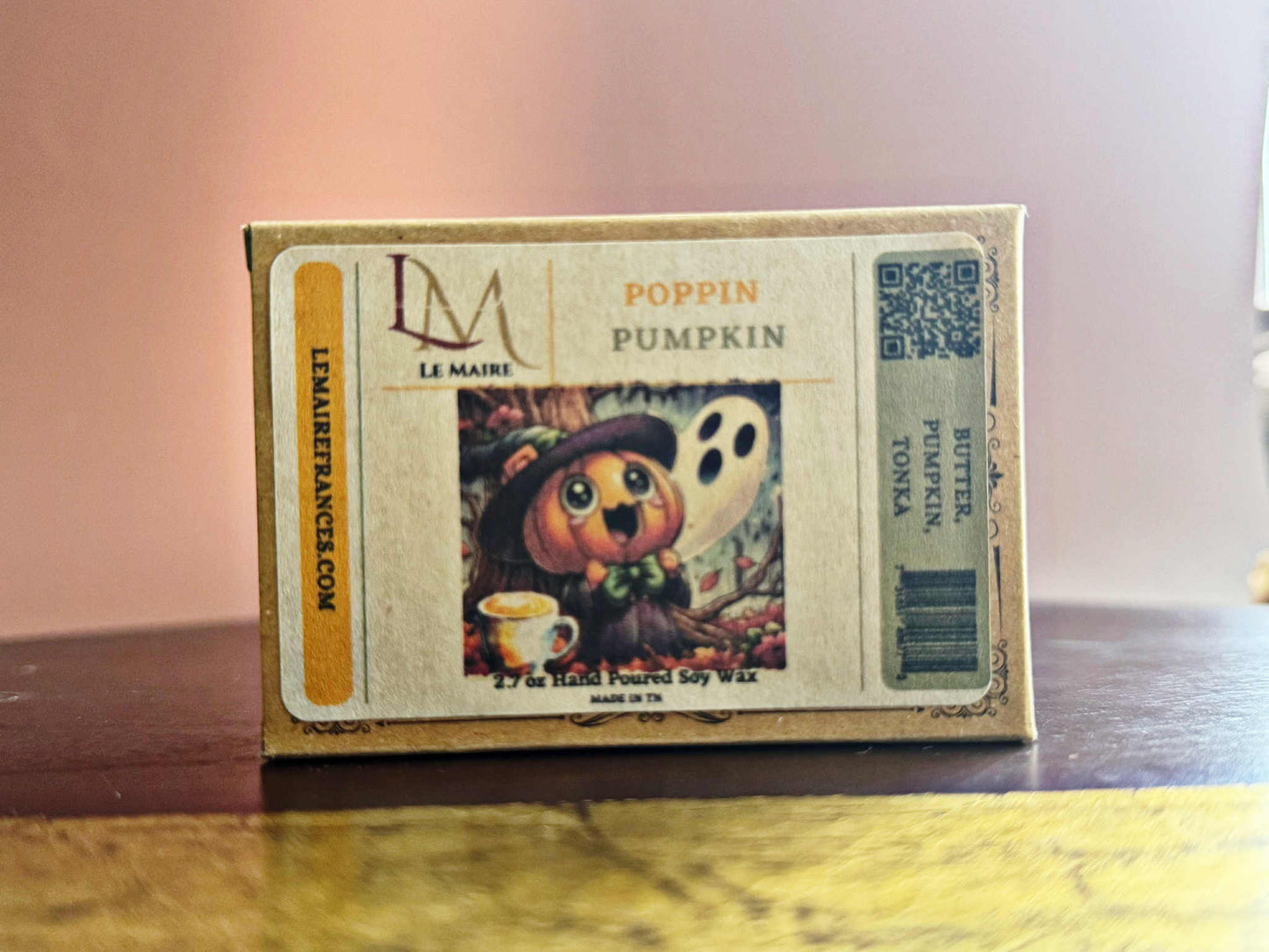 Soy Wax Melt: Poppin Pumpkin | Le MaireWax MeltLe Maire