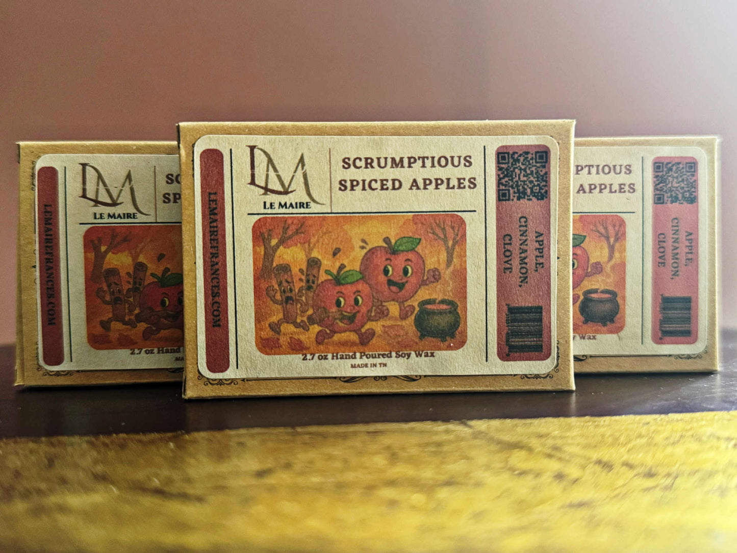 Soy Wax Melt: Scrumptious Spiced Apples | Le MaireWax MeltLe Maire