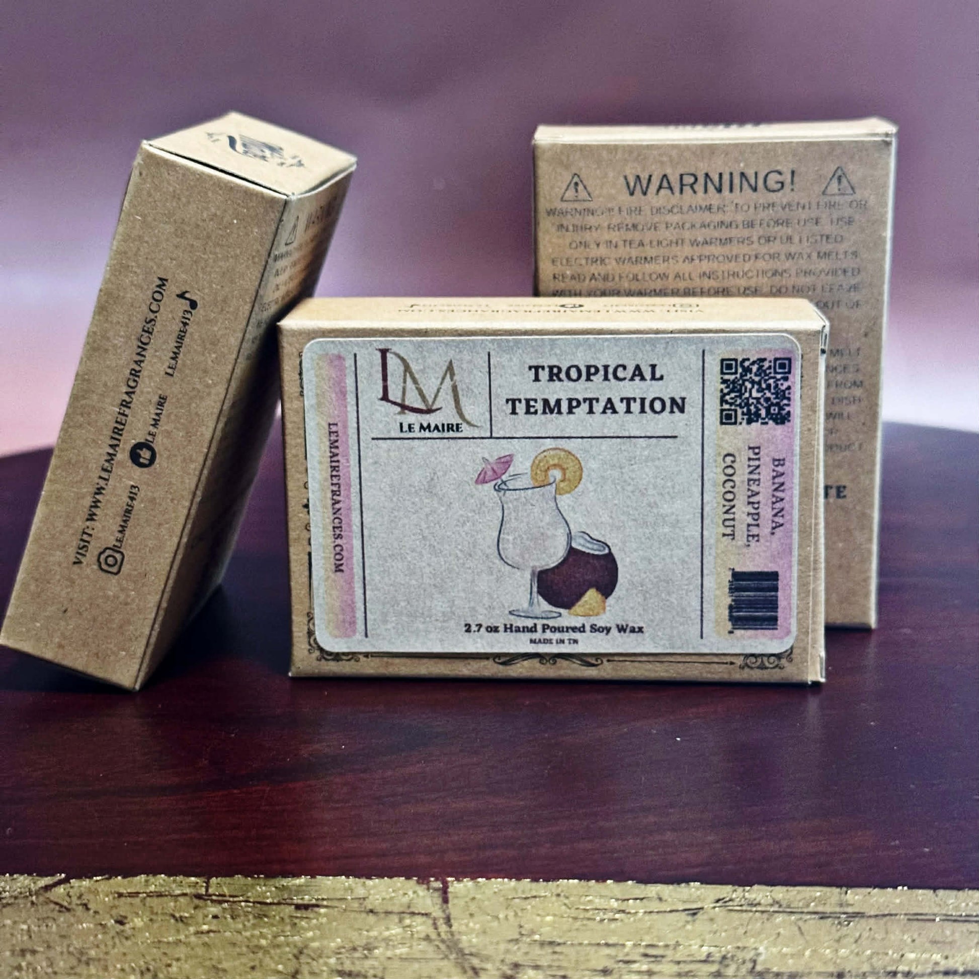 Soy Wax Melt: Tropical Temptation | Le MaireWax MeltLe Maire