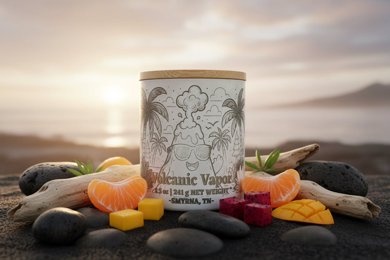Volcanic Vapor Candle & Soy Wax Melt | Le Maire Co.FragrancesLe Maire